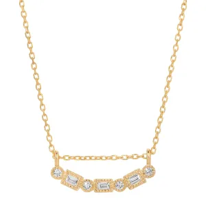 Jennie Kwon Designs Diamond Fusion Necklace 16"
