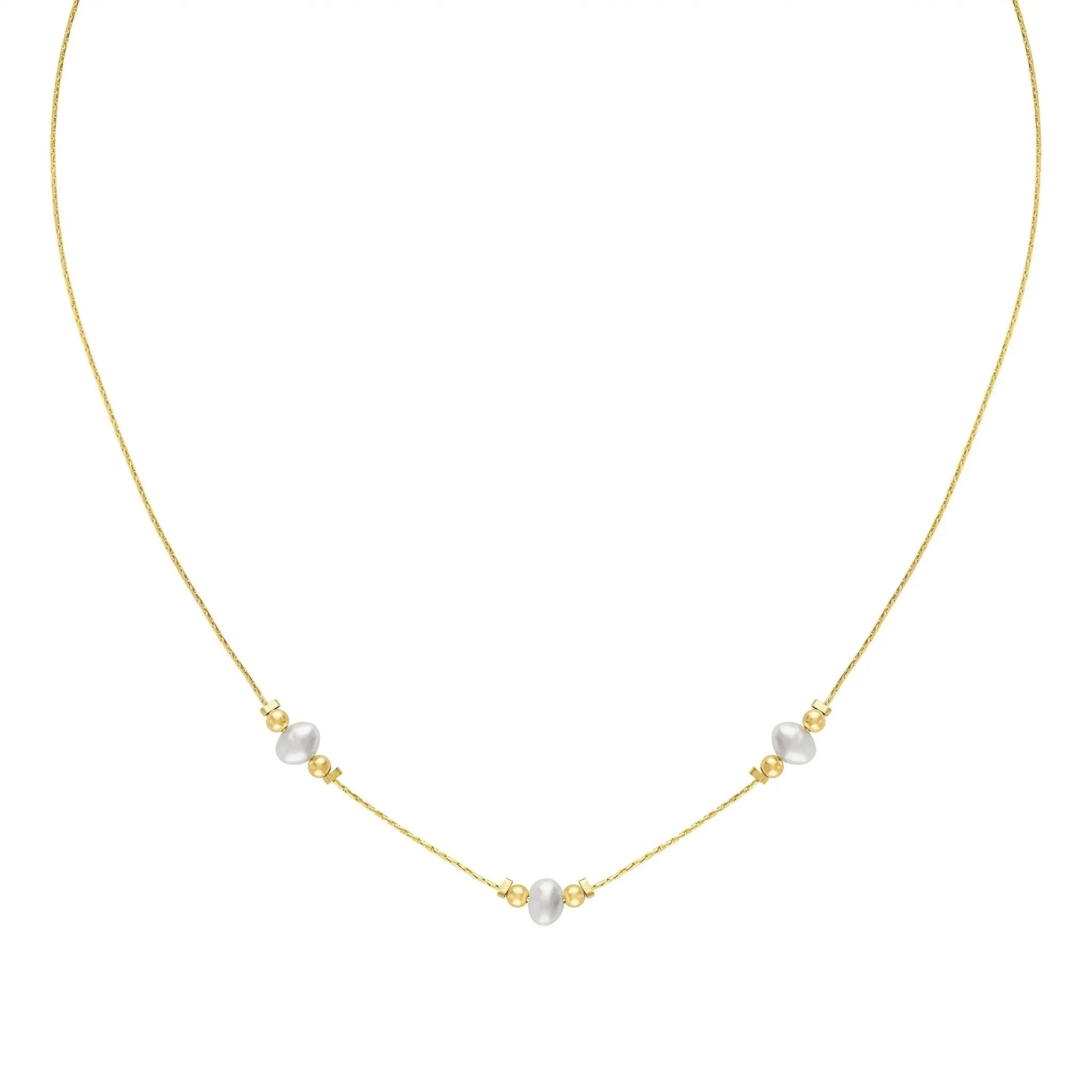 Journey Pearl Trinity Necklace