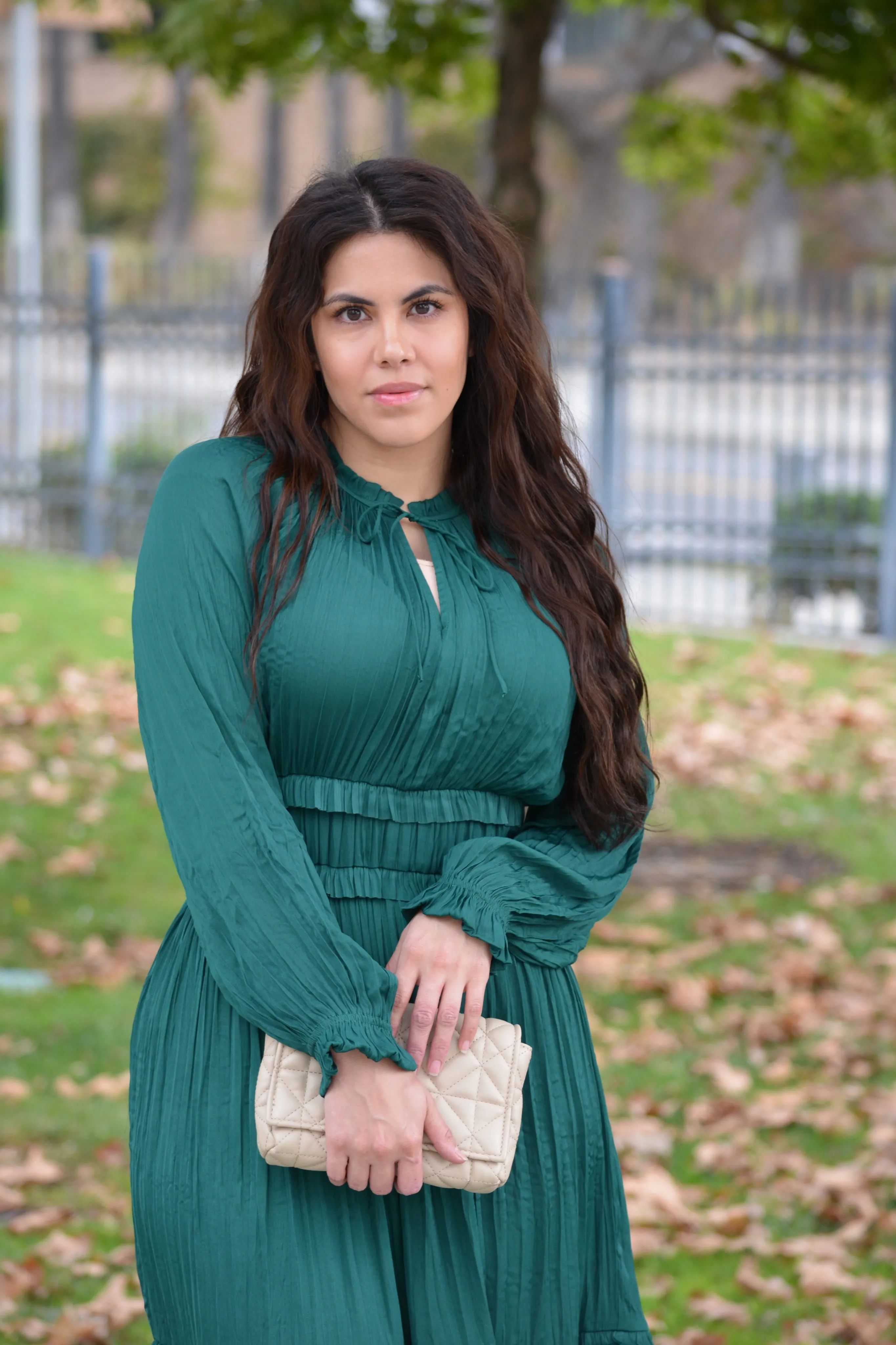 Kennedy Emerald Green Dress