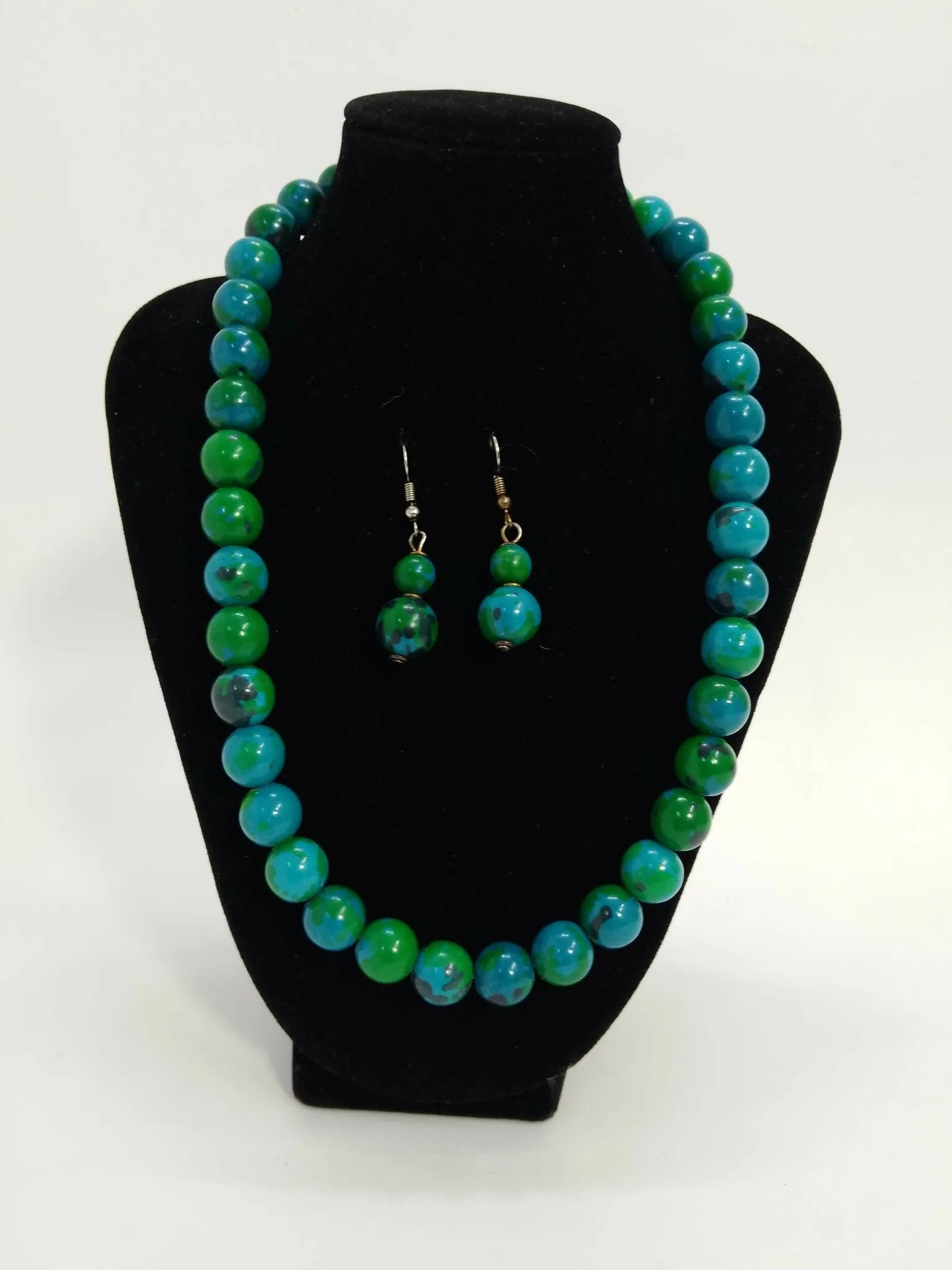 Klewisia Closet Beaded Necklace - Green