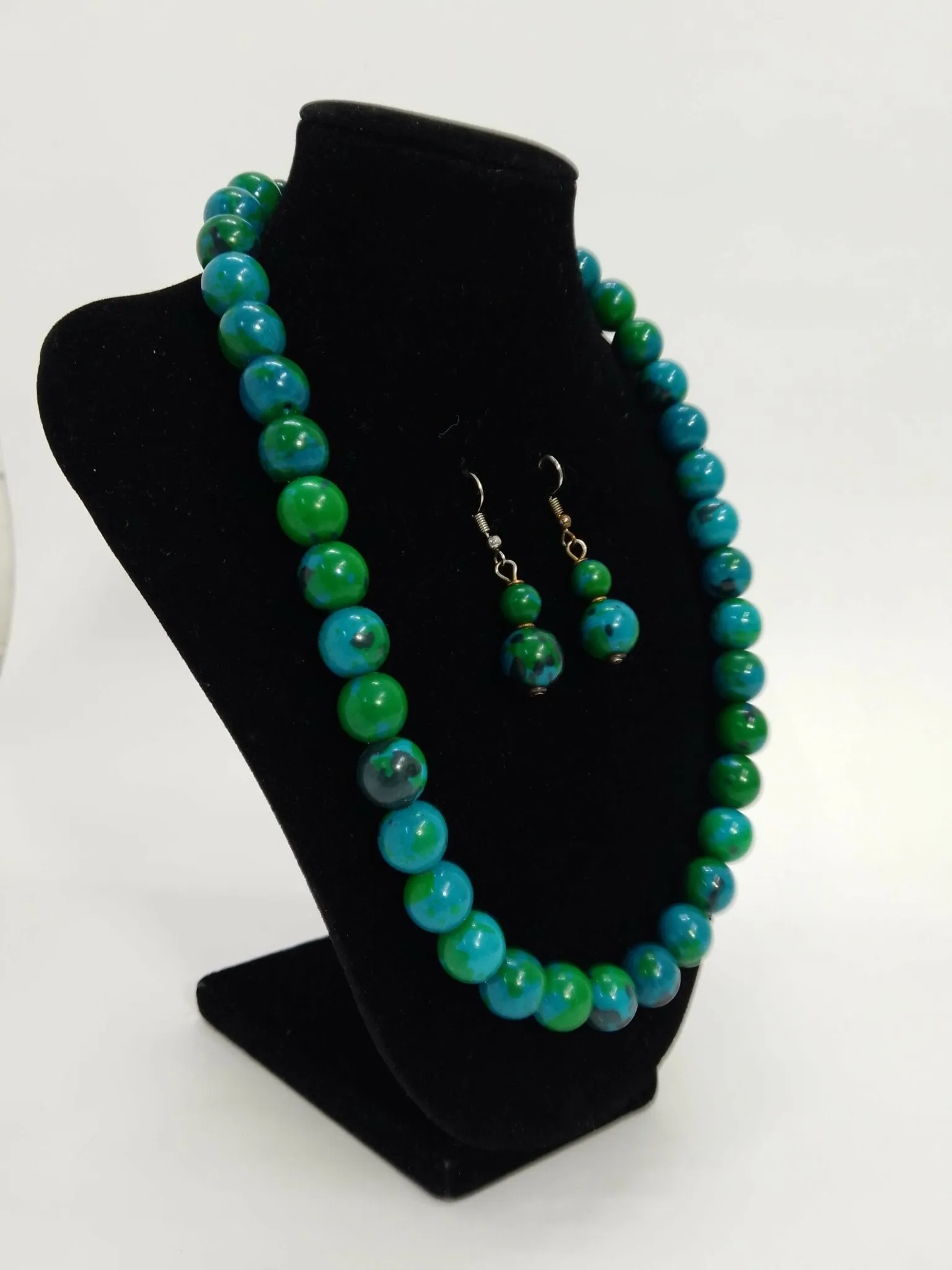 Klewisia Closet Beaded Necklace - Green