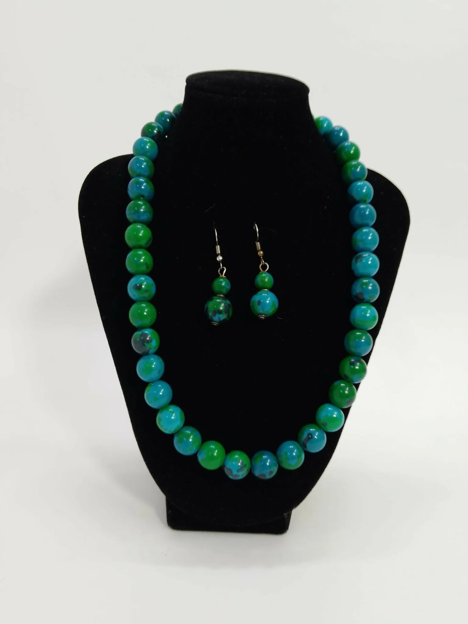 Klewisia Closet Beaded Necklace - Green