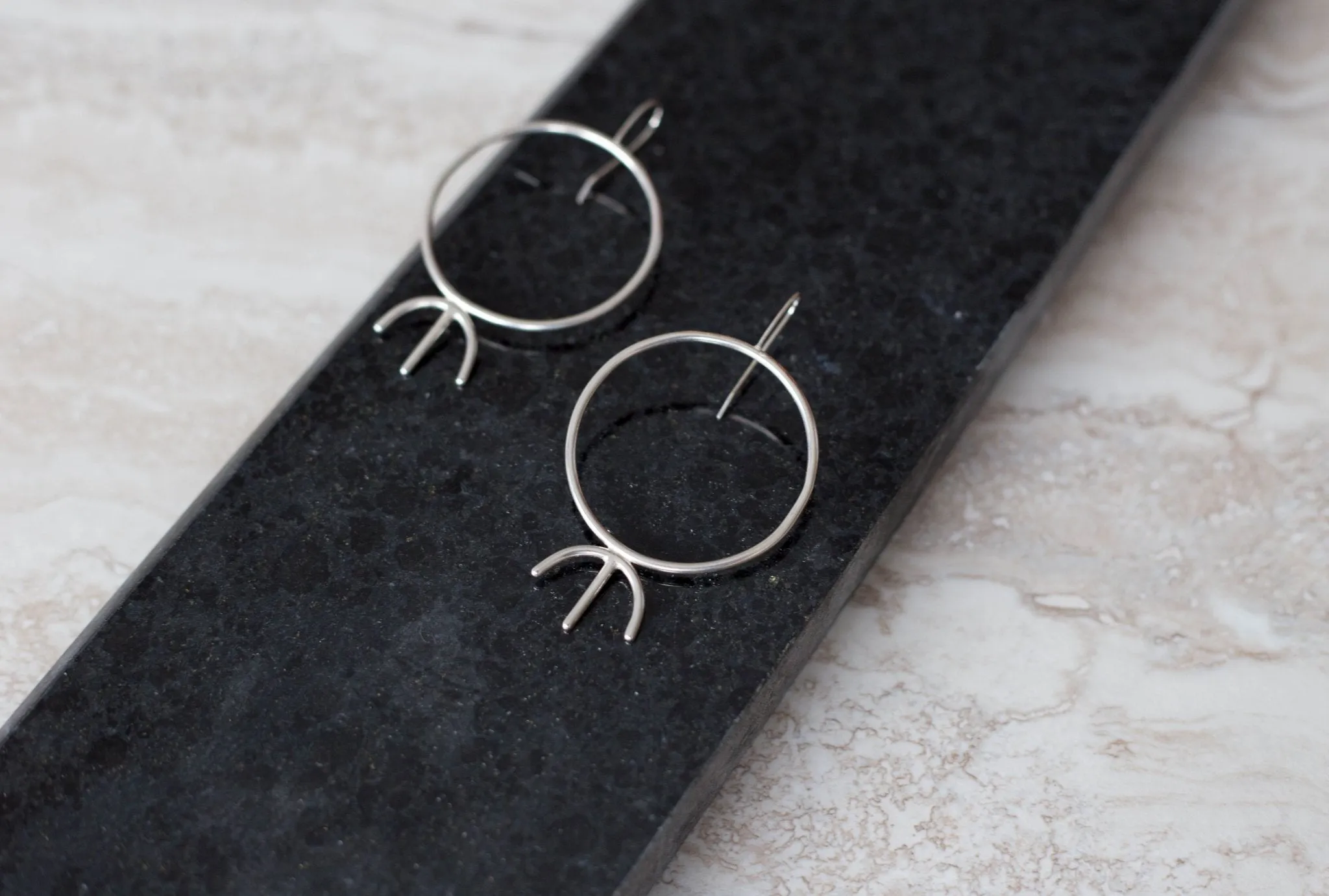 Lumafina Astrid Earrings (Brass or Silver)
