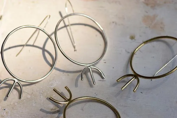 Lumafina Astrid Earrings (Brass or Silver)
