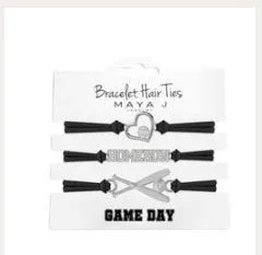 Maya J Bracelet Homerun Gameday Hair Ties