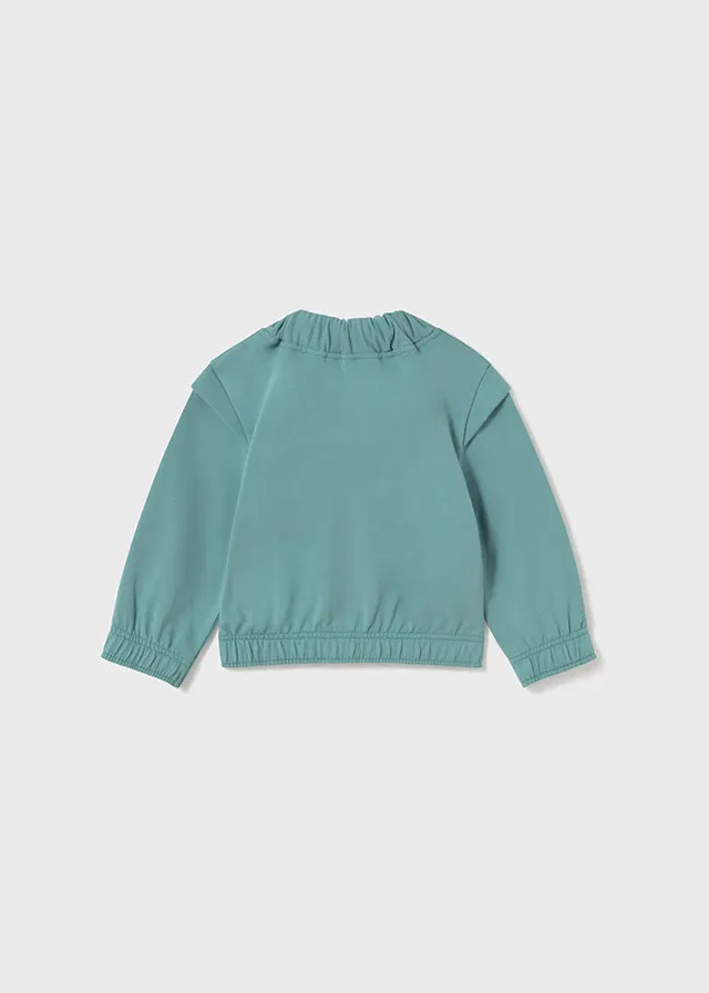 Mayoral Fleece Pullover Emerald