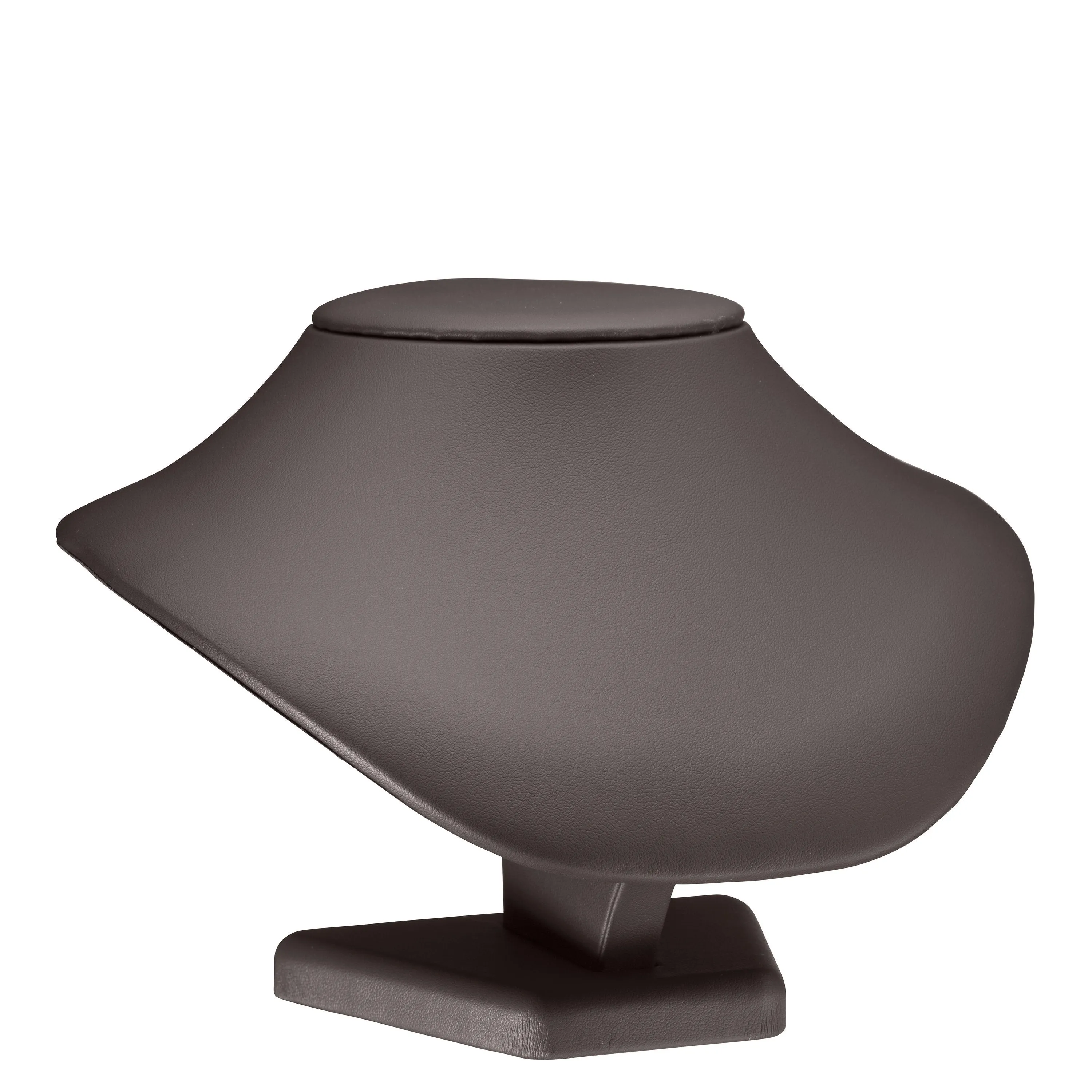 Medium 4" Round Neck, Allure Leatherette Display Collection
