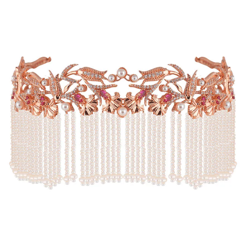 Mehr Pearl Choker Necklace