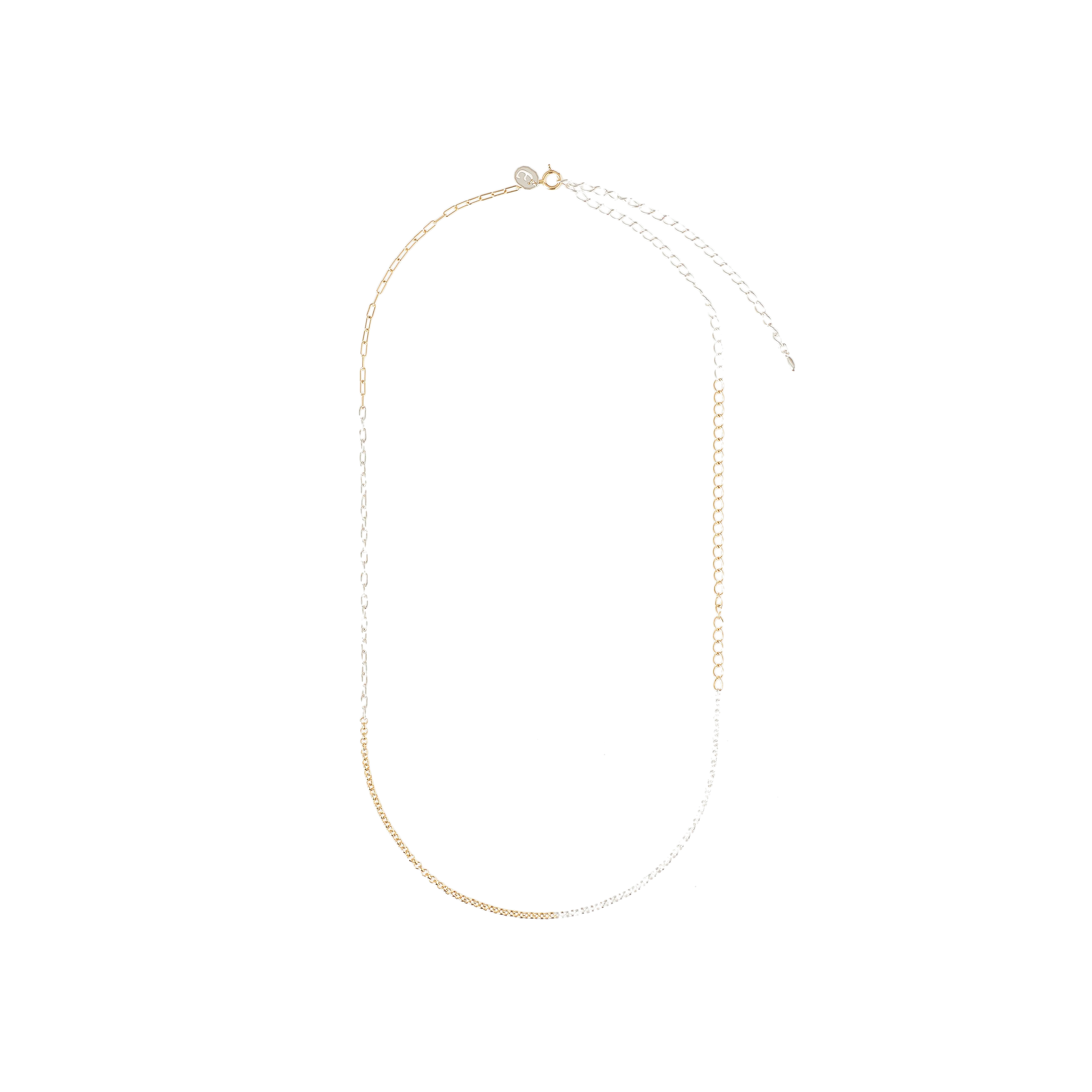 Mix chain necklace