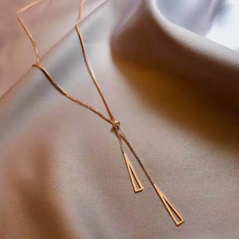 Multi-style Luxurious Vertical Shell Bar Pendant Necklaces