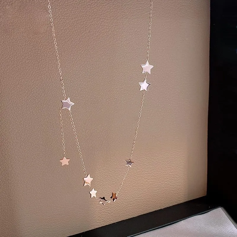 Multi-style Luxurious Vertical Shell Bar Pendant Necklaces