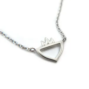 Ogee Geometric Necklace