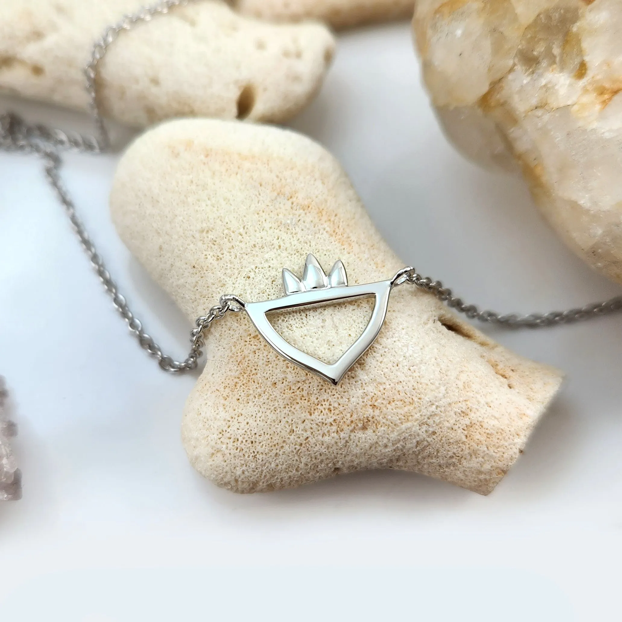 Ogee Geometric Necklace