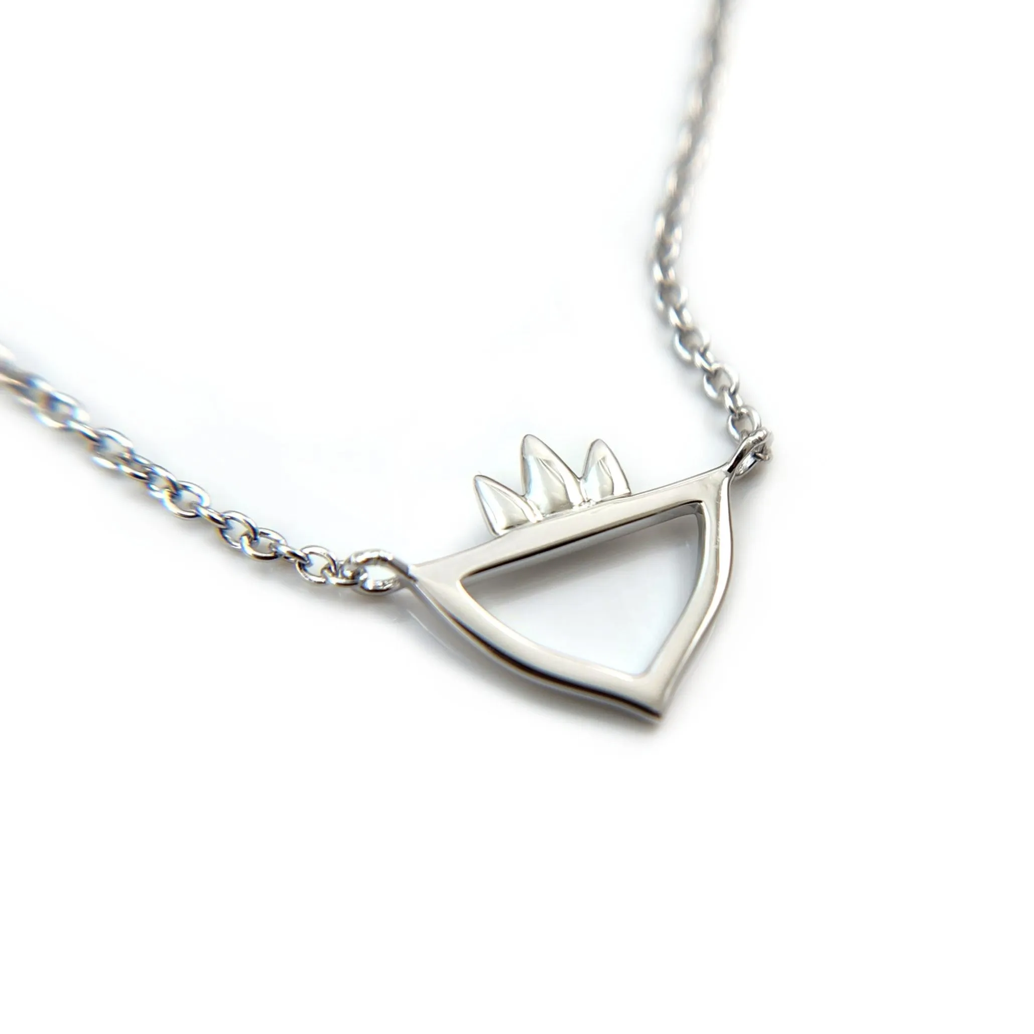 Ogee Geometric Necklace