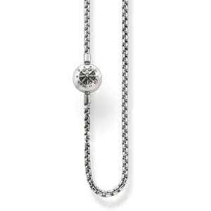 Oxidized Karma Bead Necklace Silver | Thomas Sabo