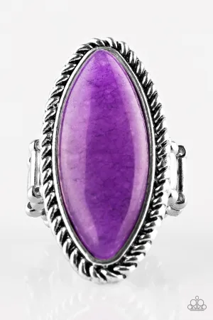 Paparazzi Ring ~ Eco Ego - Purple