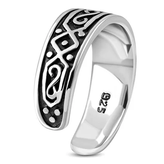 Plain Sterling Silver Toe Ring