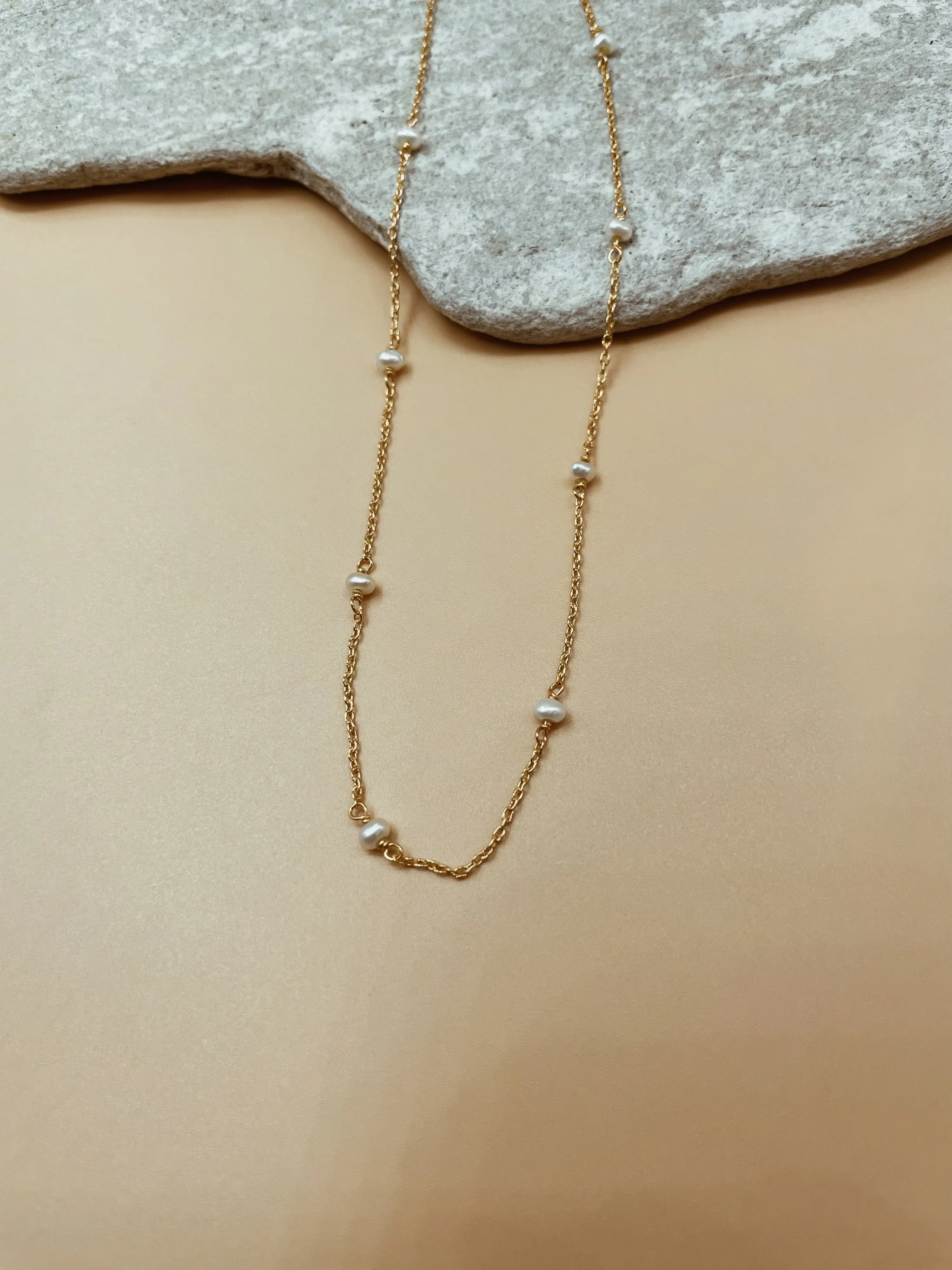 Saligao Seed Pearl Chain