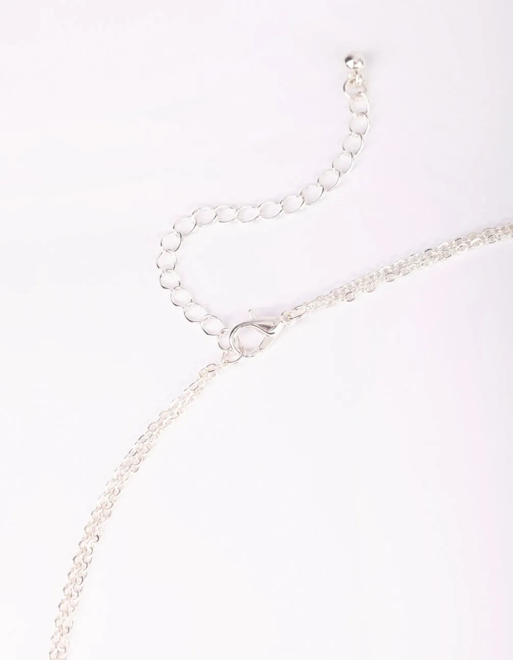 Silver & Cubic Zirconia Body Chain
