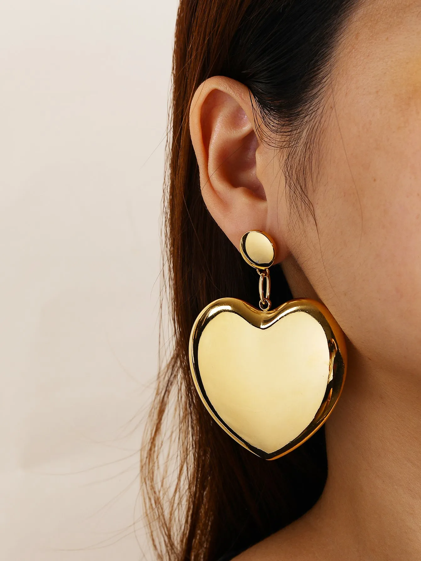 Stainless Steel Earrings for Women - Fashionable, Bold, and Versatile for Everyday Statement Looks with 18K Gold Plating!