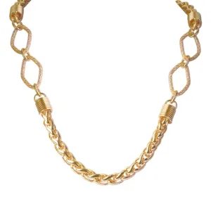 Tesoro Rimini Yellow Gold Necklace