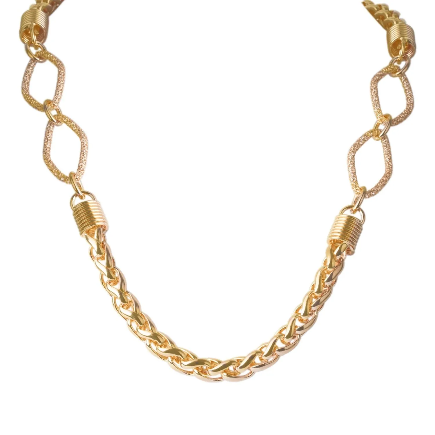 Tesoro Rimini Yellow Gold Necklace