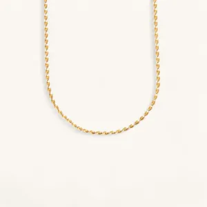 The bead necklace
