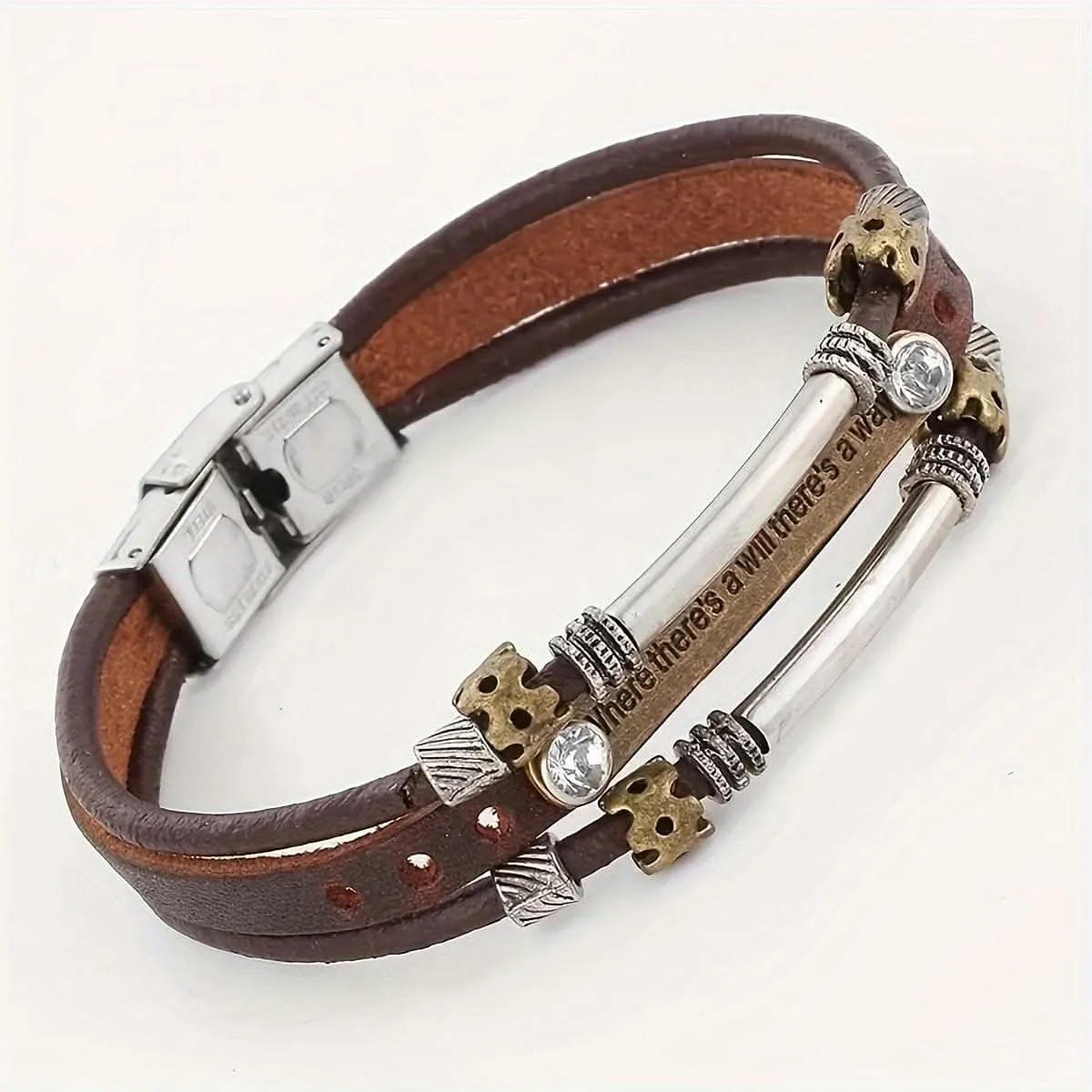 Trendy Handcrafted Leather Rope Bracelets – Multilayer Wristband