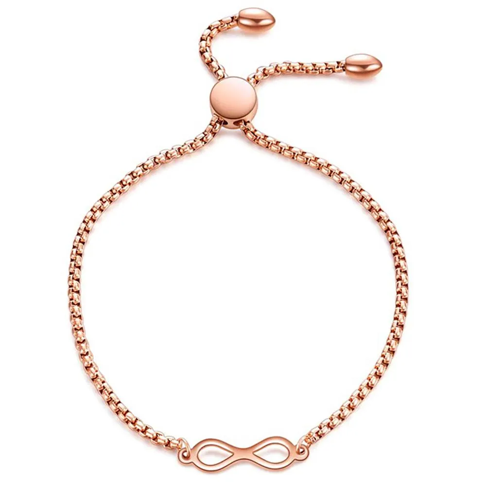 Trendy Heart, Lock, and Key Charm Chain Bracelets
