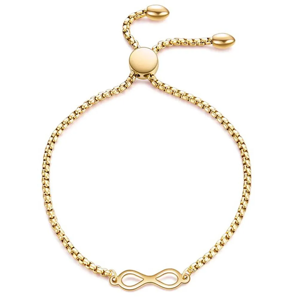 Trendy Heart, Lock, and Key Charm Chain Bracelets