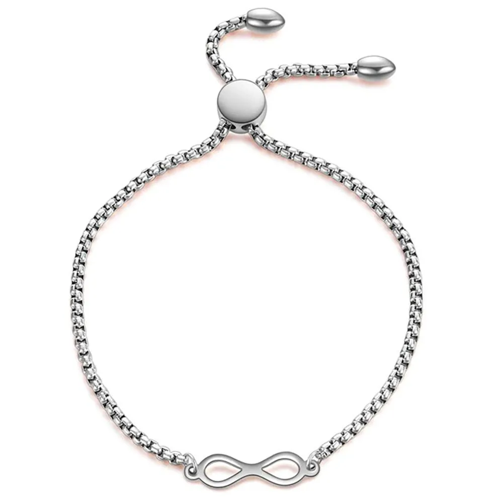 Trendy Heart, Lock, and Key Charm Chain Bracelets