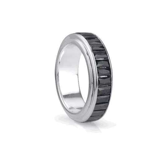 Unity Silver Unisex Fidget Ring