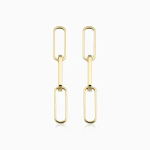 Venice Link Bold Drop Earrings