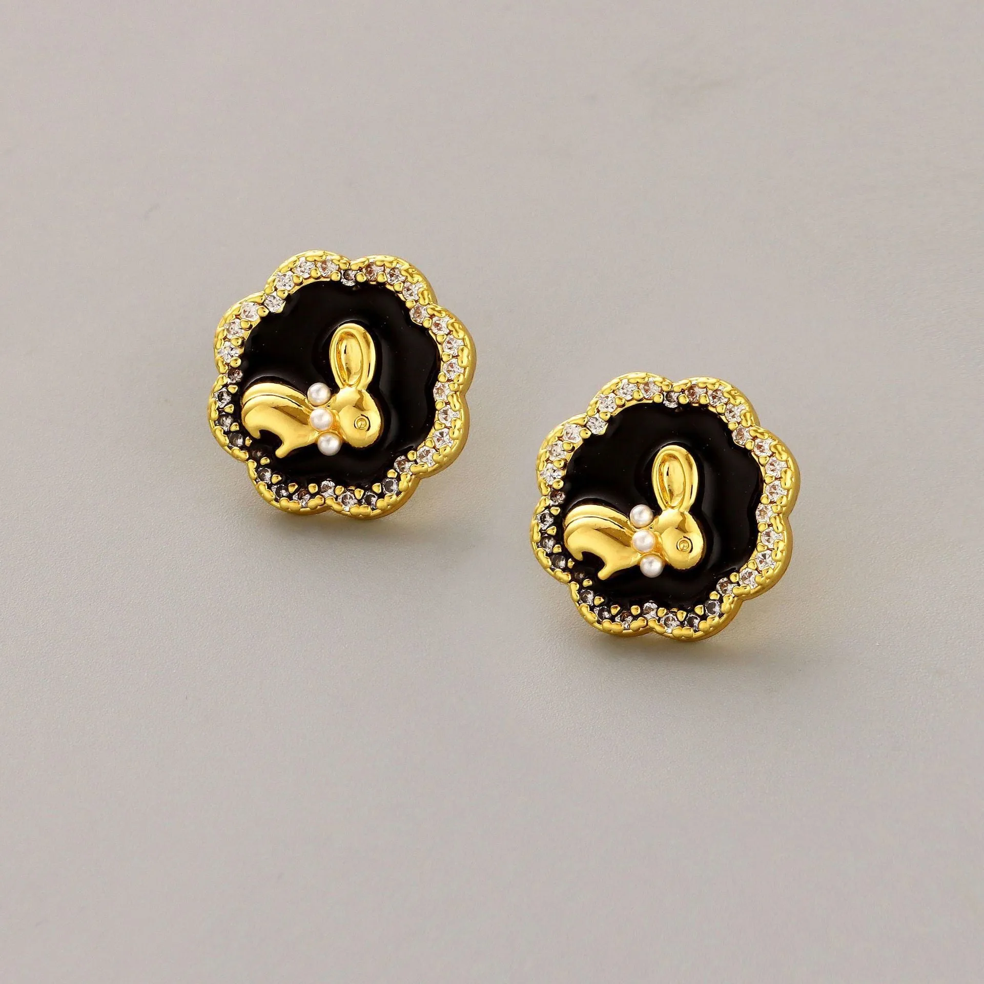 Versatile French Pearl Stud Earrings