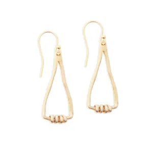 Victoria Earrings | Bronze