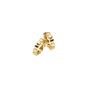 Viventy Silver Gold Plated Hoop Earrings