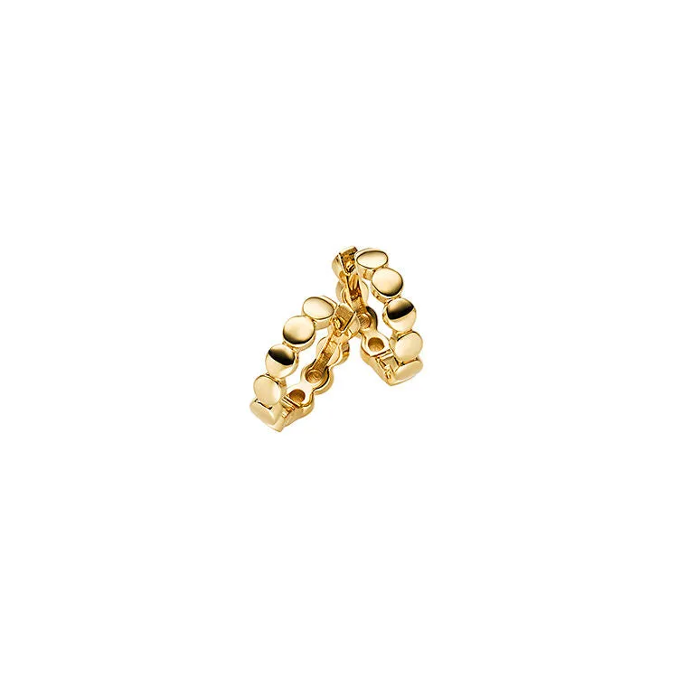 Viventy Silver Gold Plated Hoop Earrings