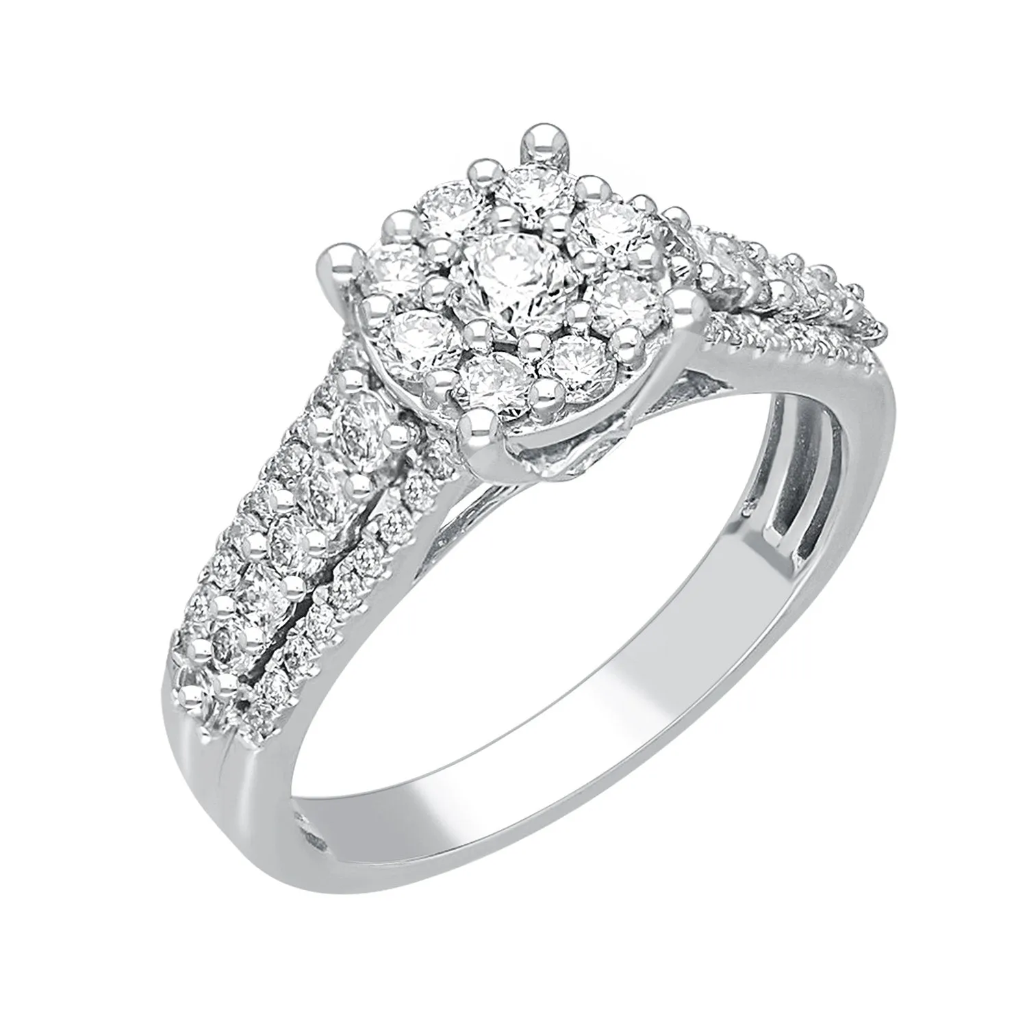White Gold Diamond Eternal Ring