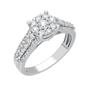 White Gold Diamond Eternal Ring